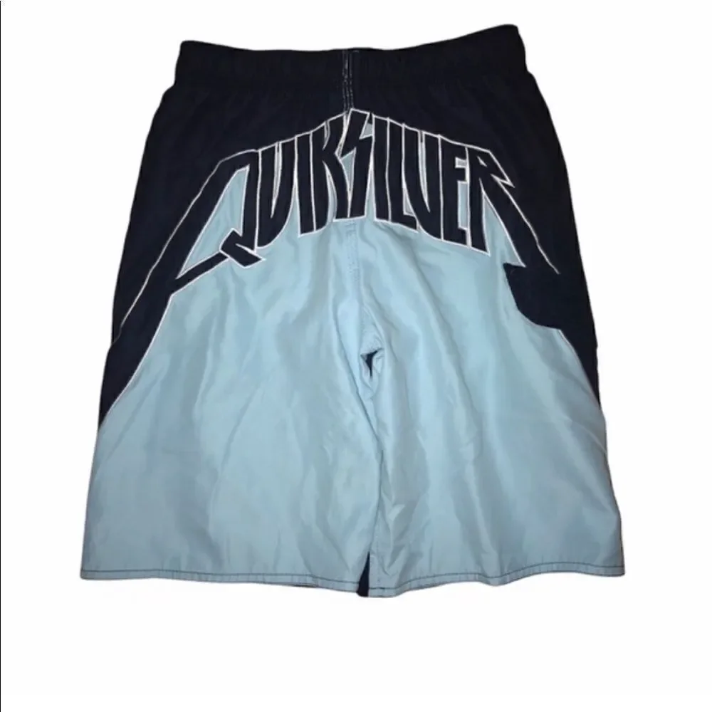 Quiksilver Blue Swimsuit Board Shorts